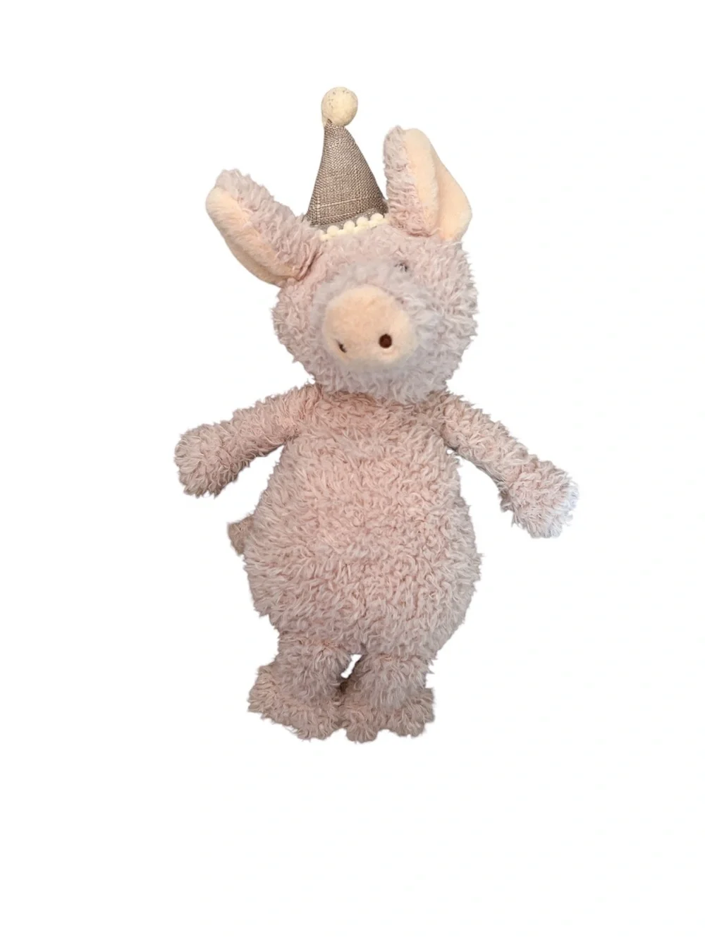 Demdaco Piggy Wigg Plush Stuffed Animal Pig